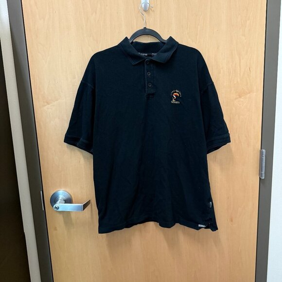 Guinness Embroidered Black Polo Shirt Mens XXL - Picture 1 of 4